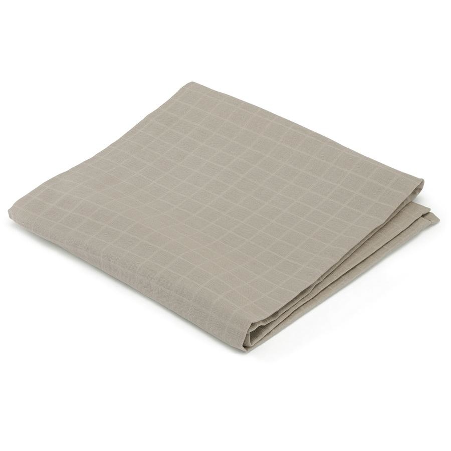 Big muslin swaddle Dark clay