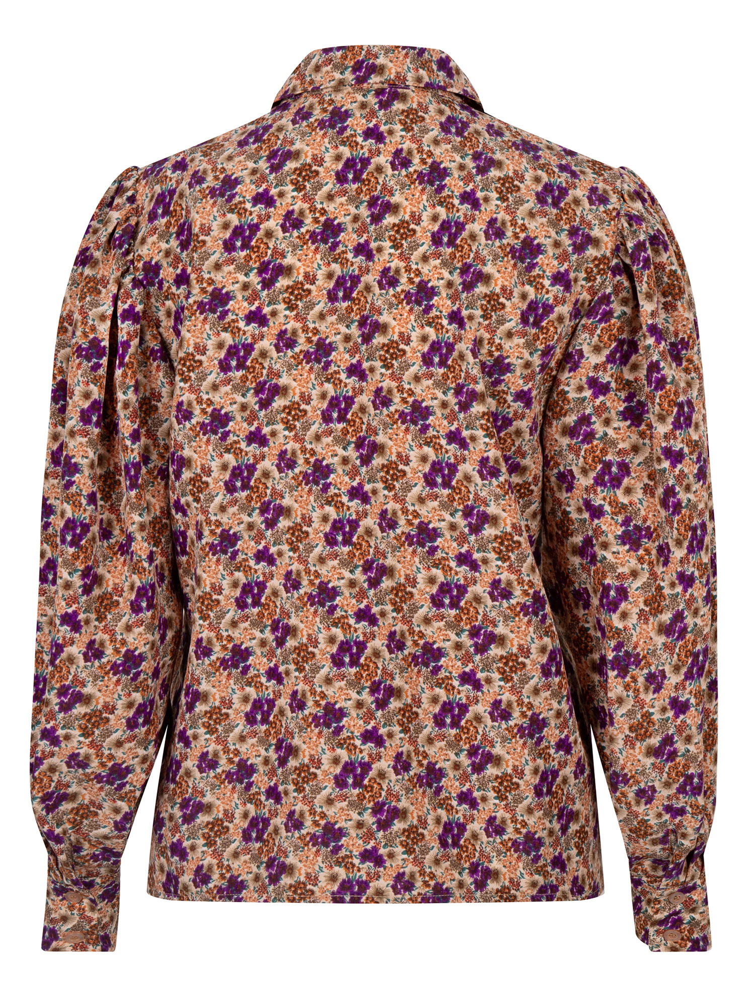 Blouse Dagmar Purple flower