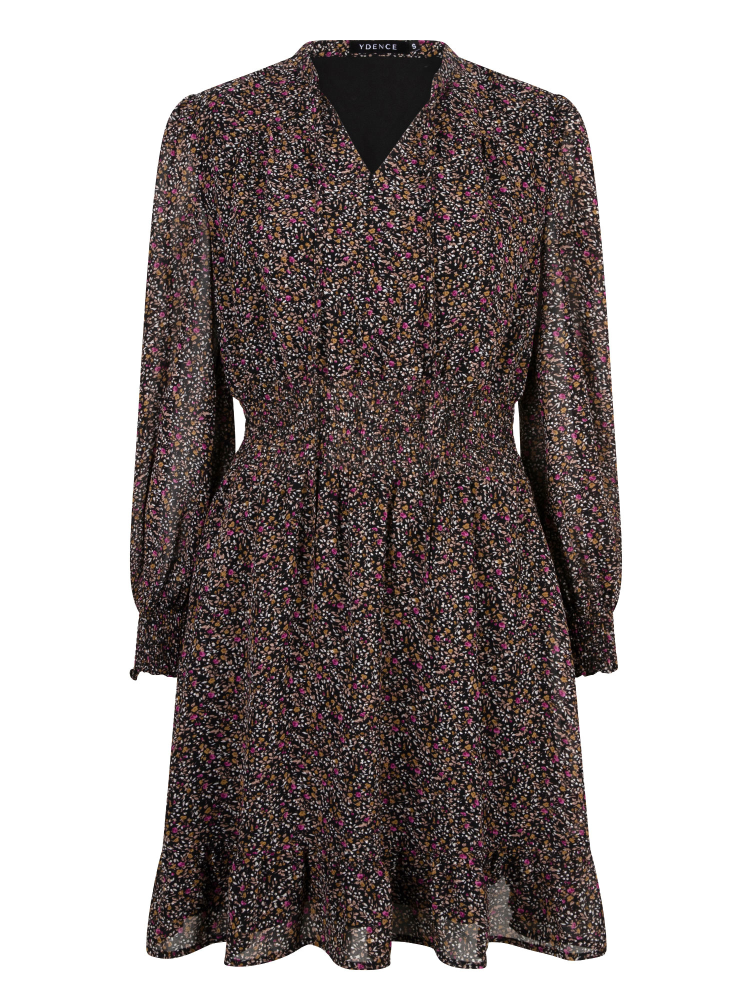 Dress Judy Black flower