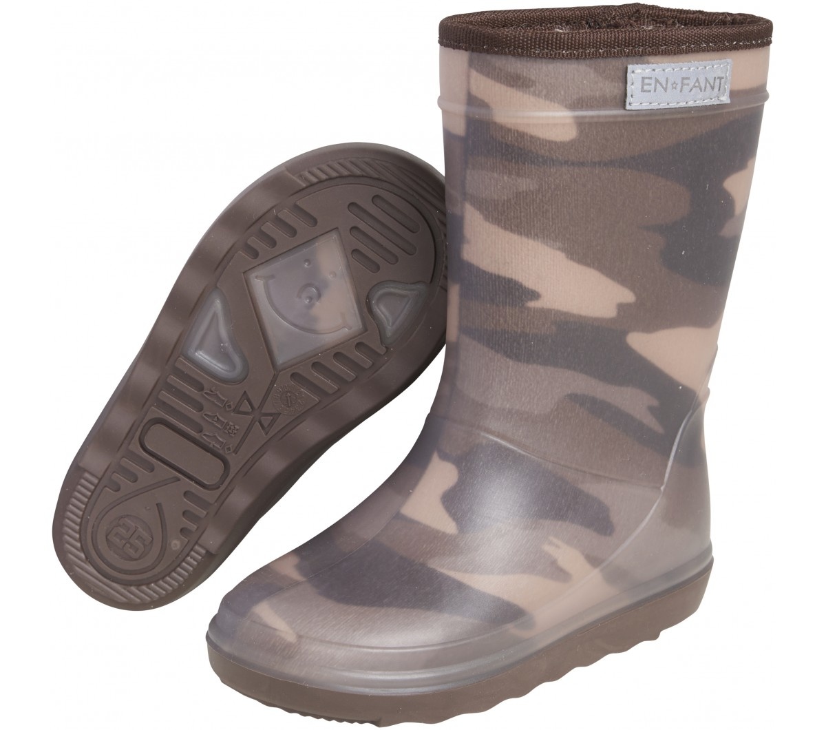 Thermo Boots Print Dark Olive