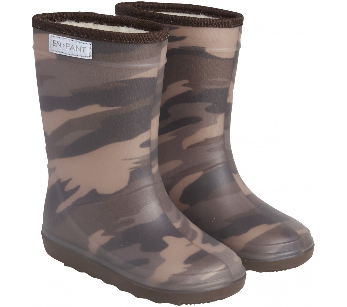 Thermo Boots Print Dark Olive