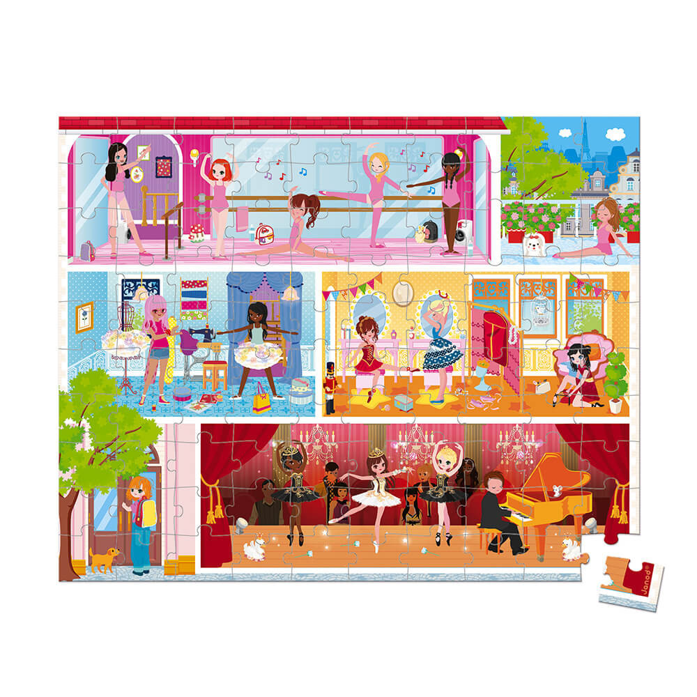 Puzzelkoffer De Dansschool