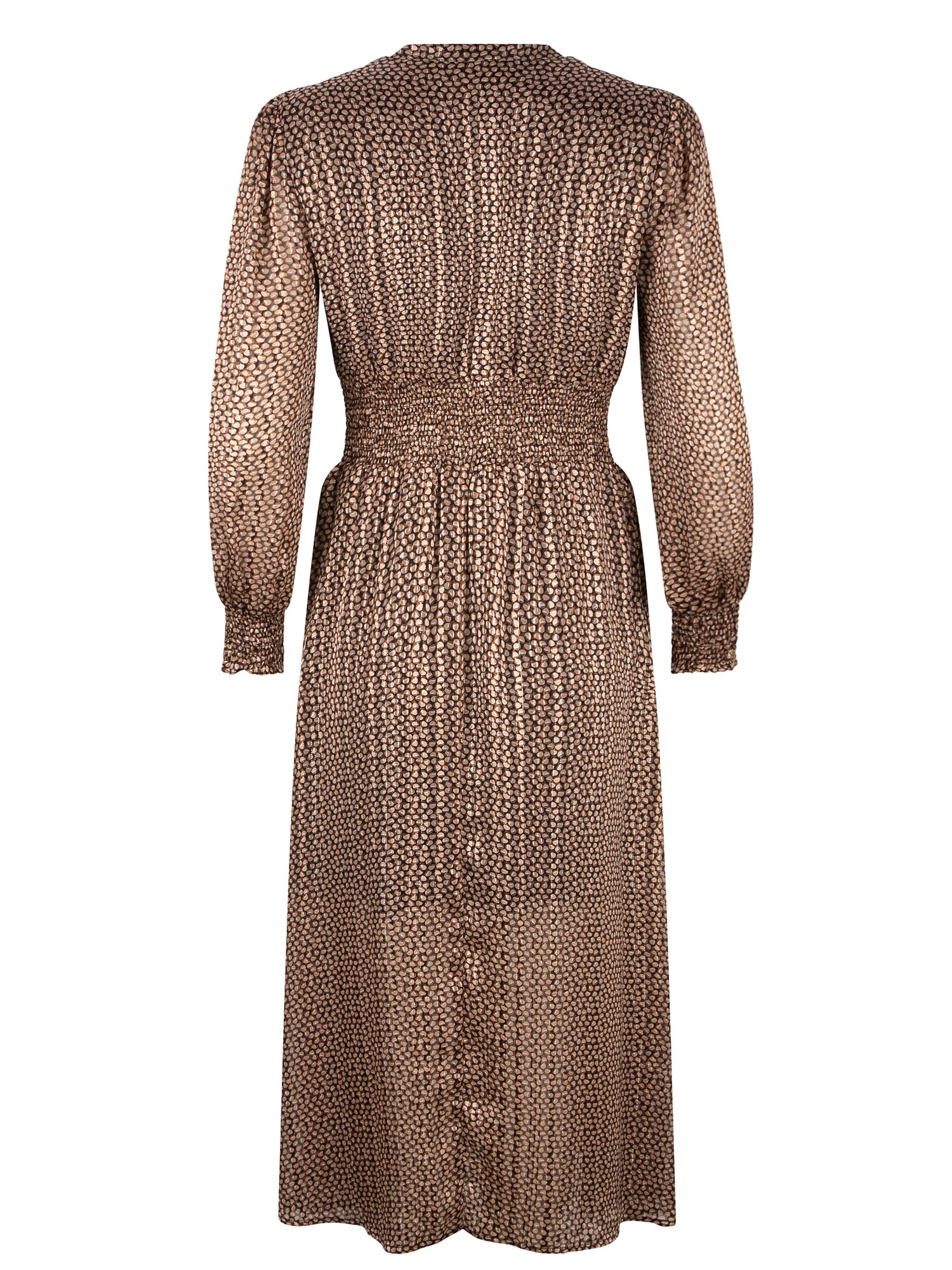 Dress Tamar Brown print
