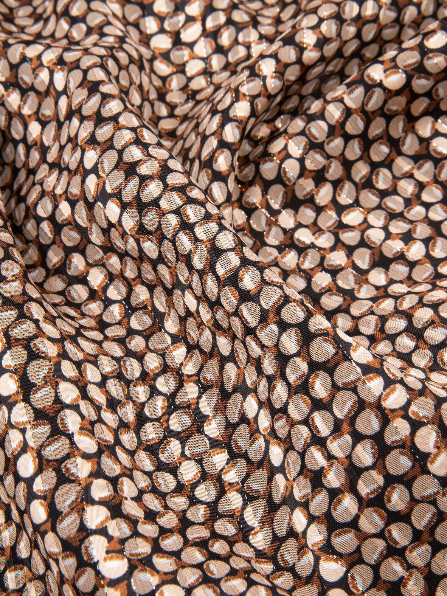 Dress Tamar Brown print