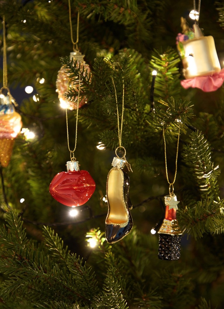 Ornament glass oeh la la mini set H5cm box