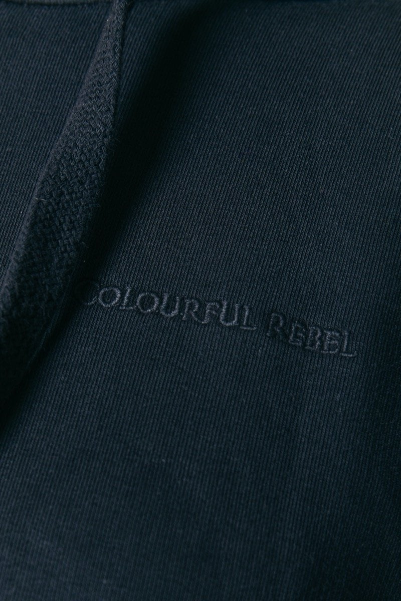 Uni Oversized Hoodie Dress Anthracite