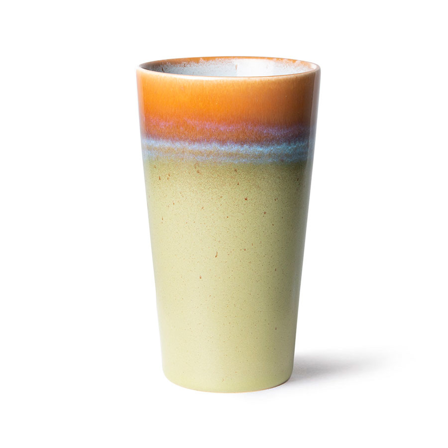70S CERAMICS: LATTE MUG, PEAT