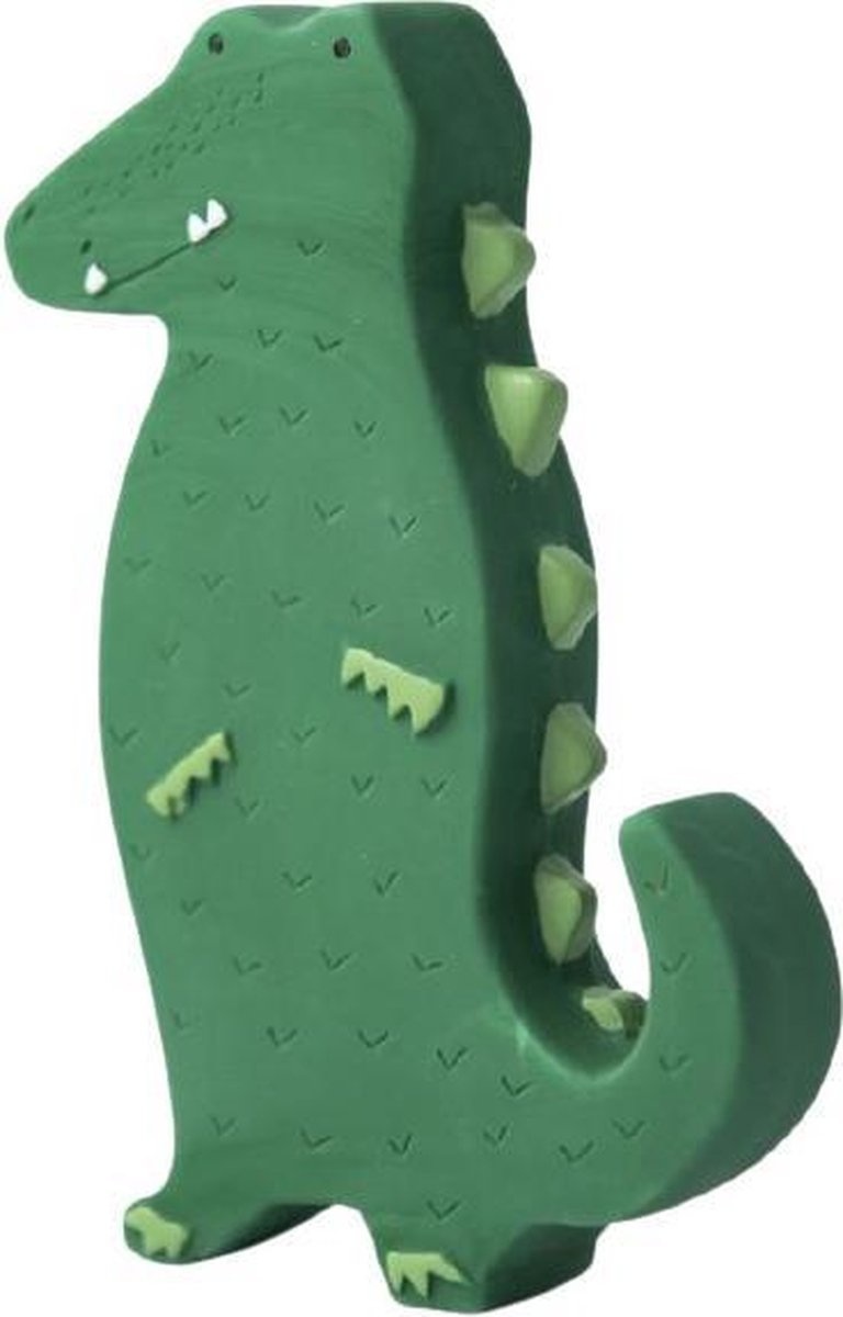 Natuurlijk rubber speeltje - Mr. Crocodile