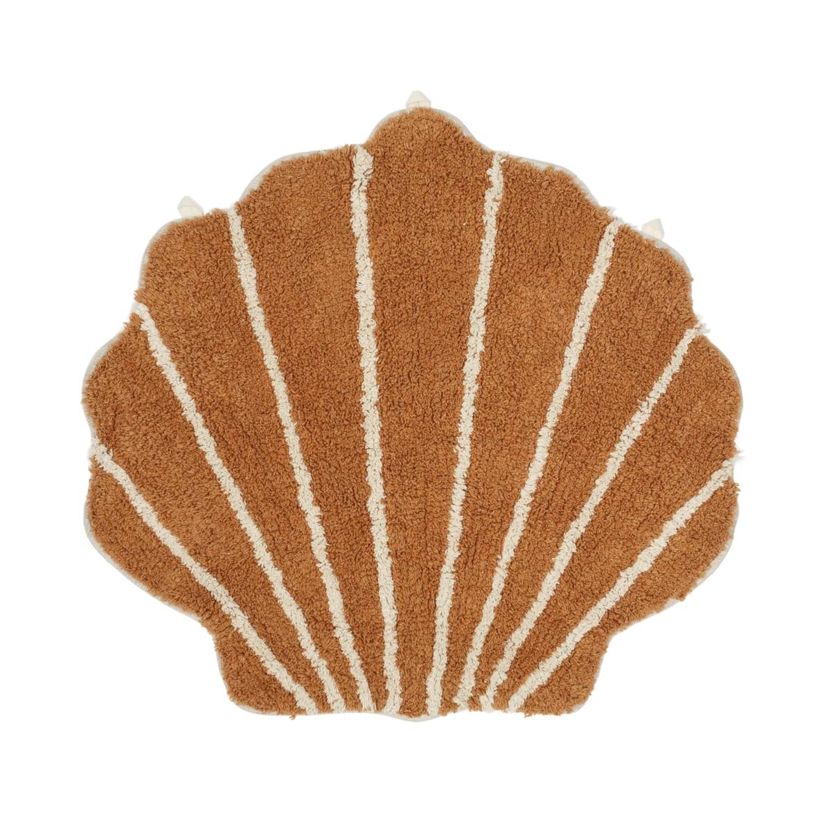 Bath mat / rug shell terra