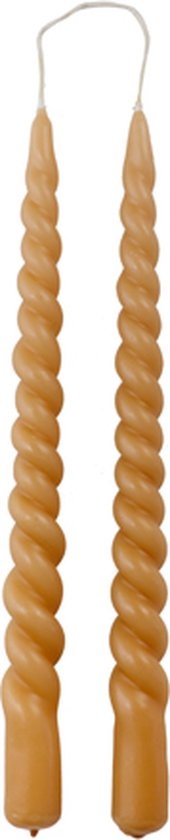 Swirl dinerkaarsen Sienna