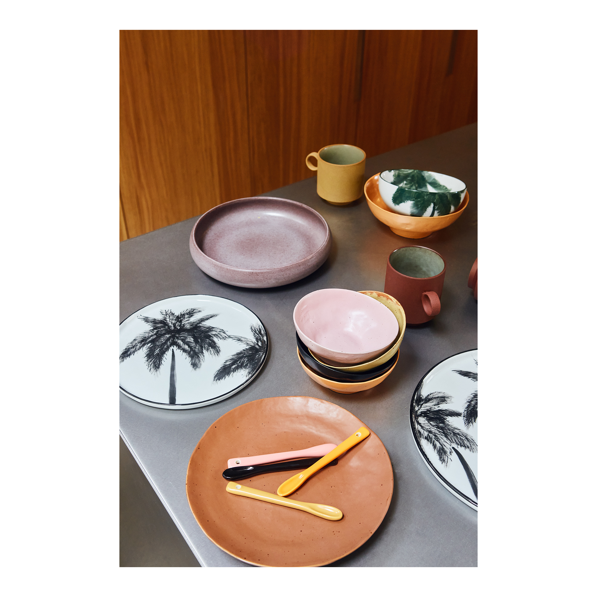 bold & basic ceramics: tea spoons (set of 4)