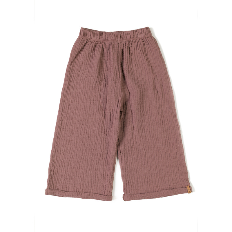Wide pants Grape