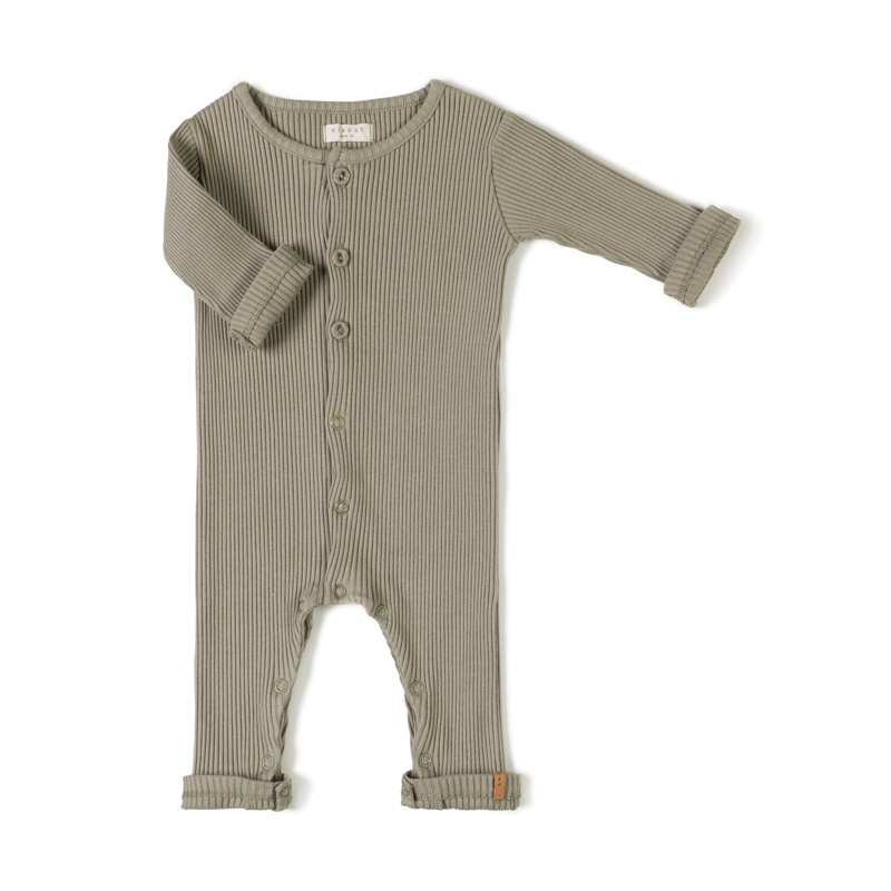Rib onesie Wild