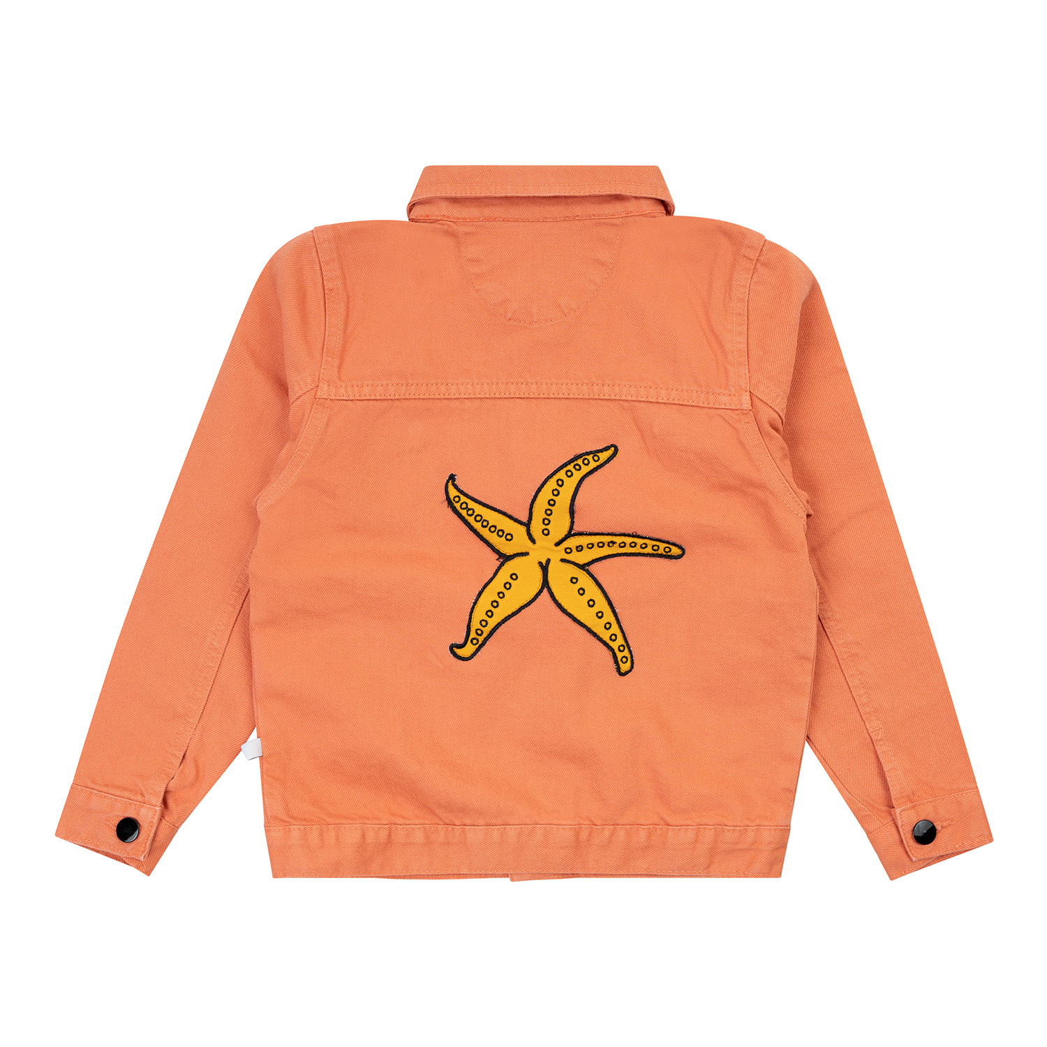 Pink Denim - jacket wt starfish patch