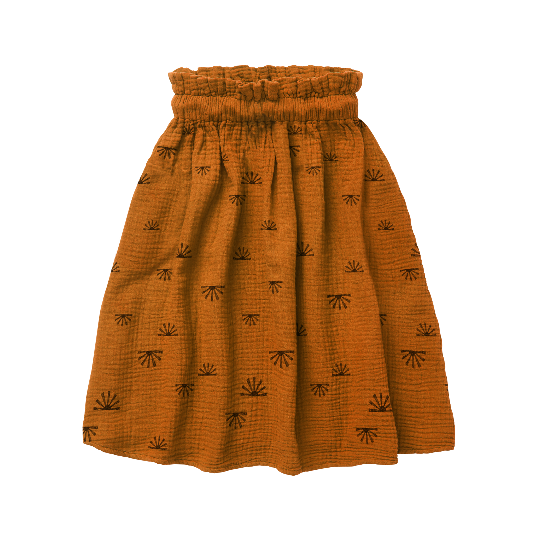 Long skirt print sunshine