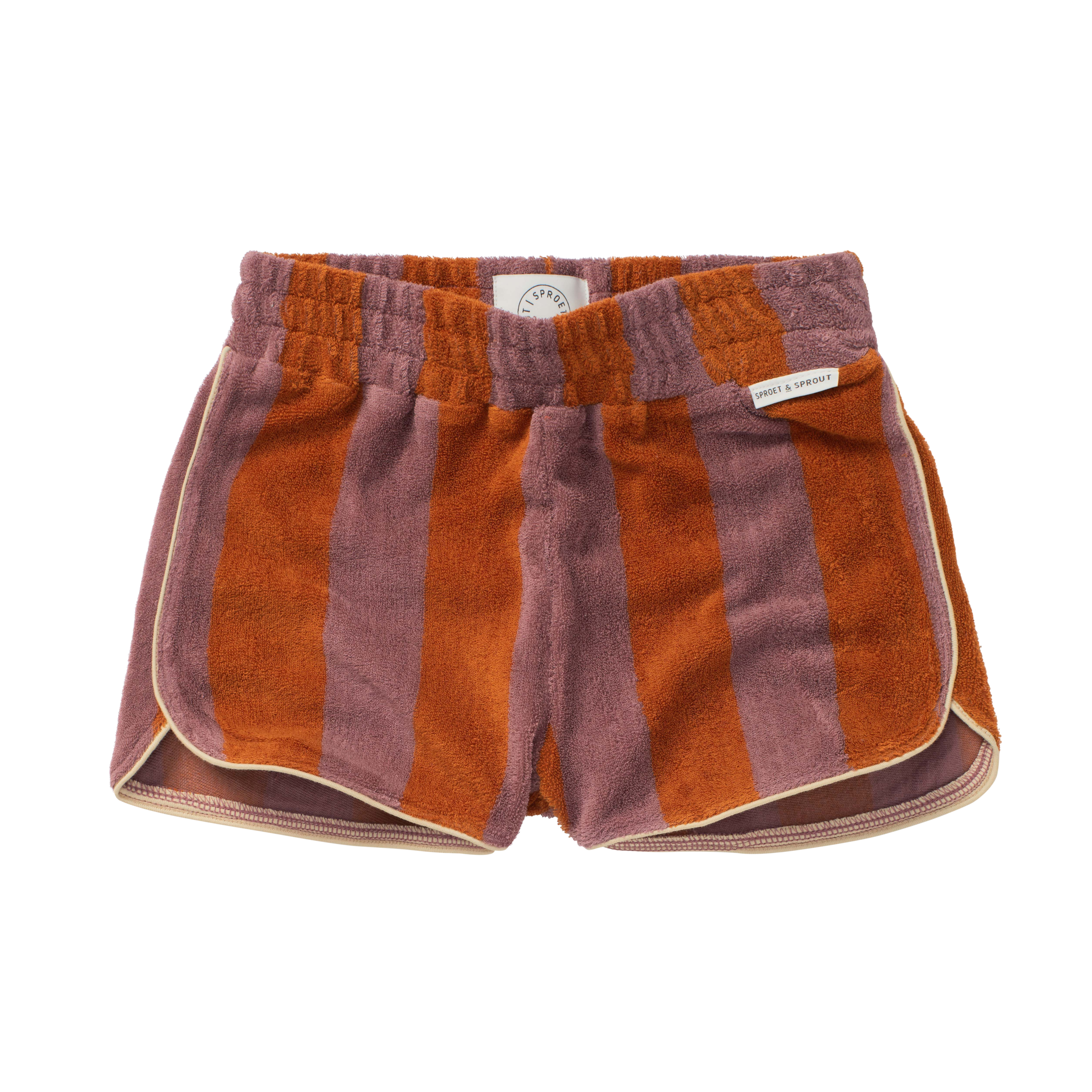Terry sport shorts stripe