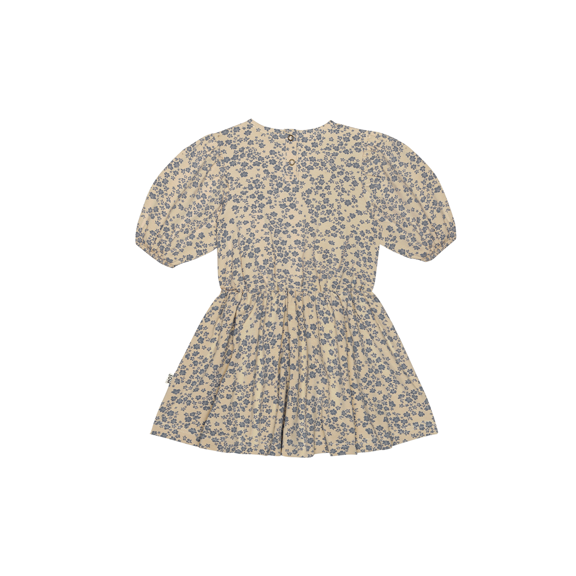 Balloon Dress (ss) - Dusk Blue Blossom