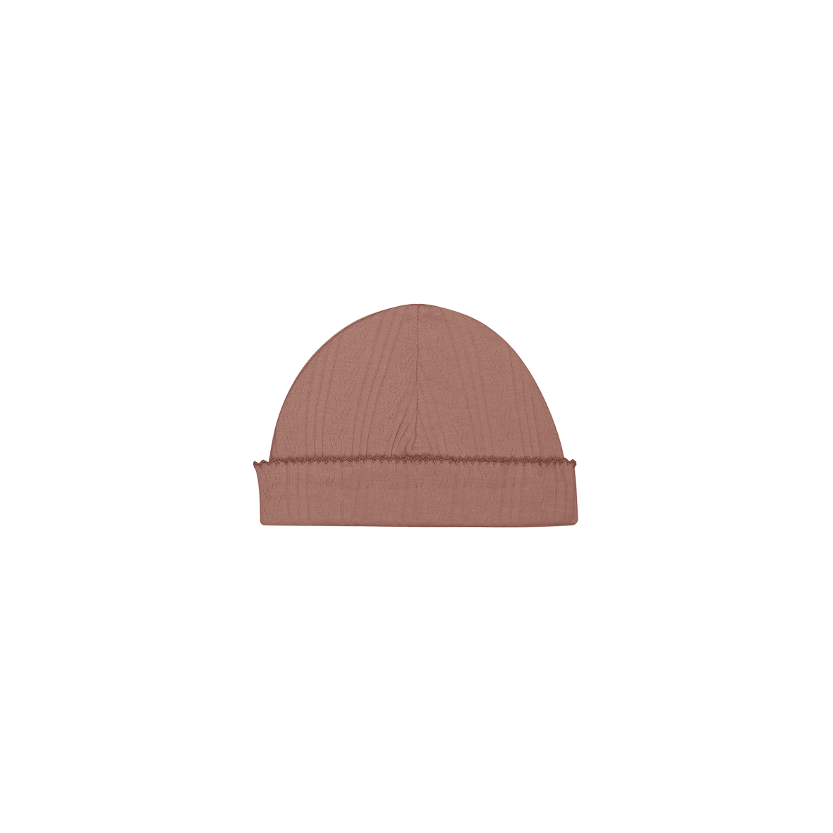 Classic Hat - Mahogany Blush Pointelle