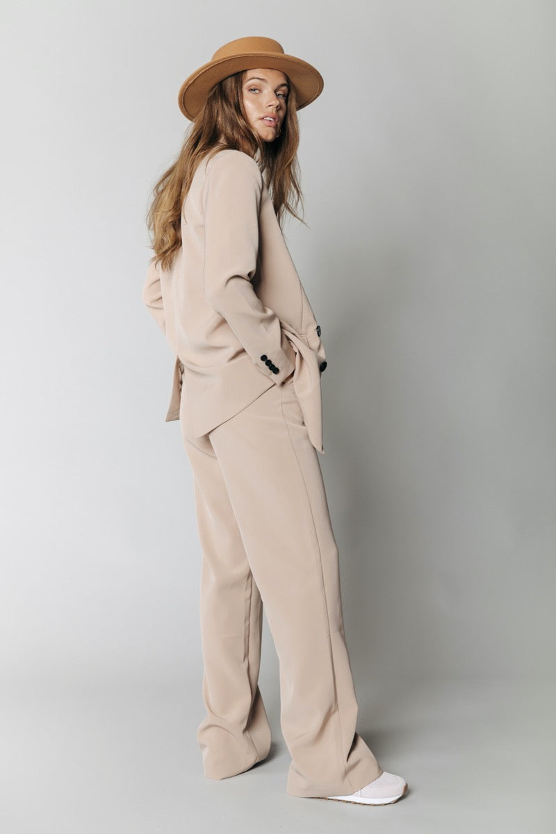 Rus Straight Pants Camel