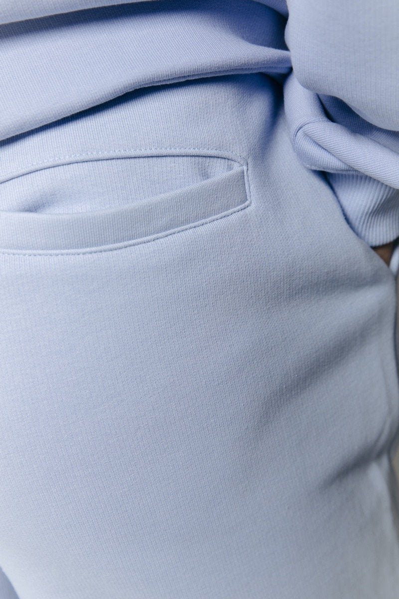 Uni Pintuck Loose Fit Sweat Pants Lavender