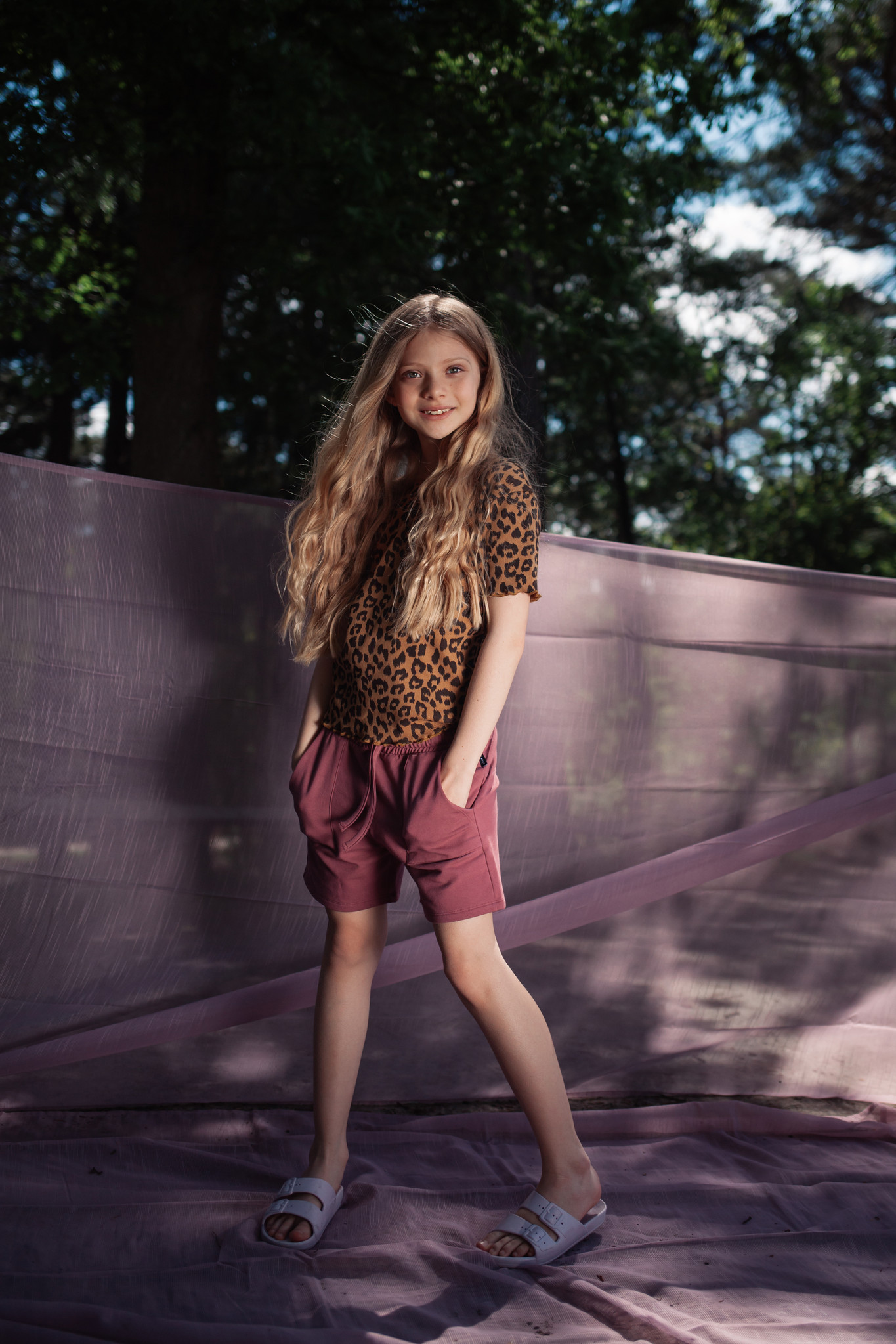 August shorts camille rose