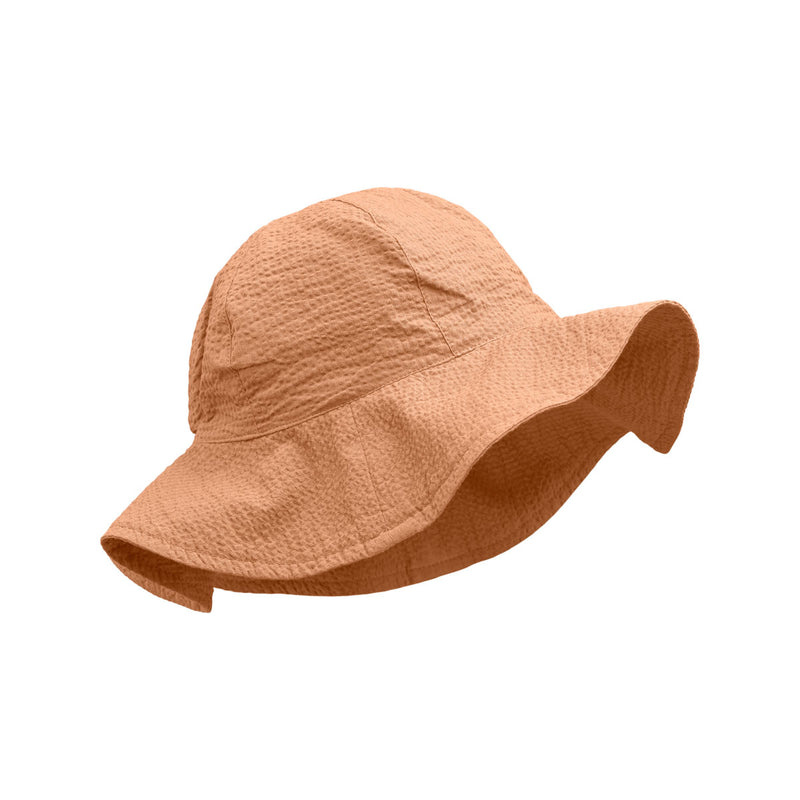 Amelia seersucker sun hat 2074 Tuscany rose