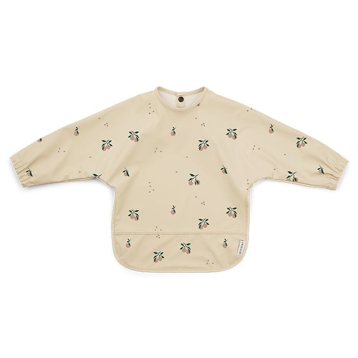 Merle cape bib Peach/sea shell mix
