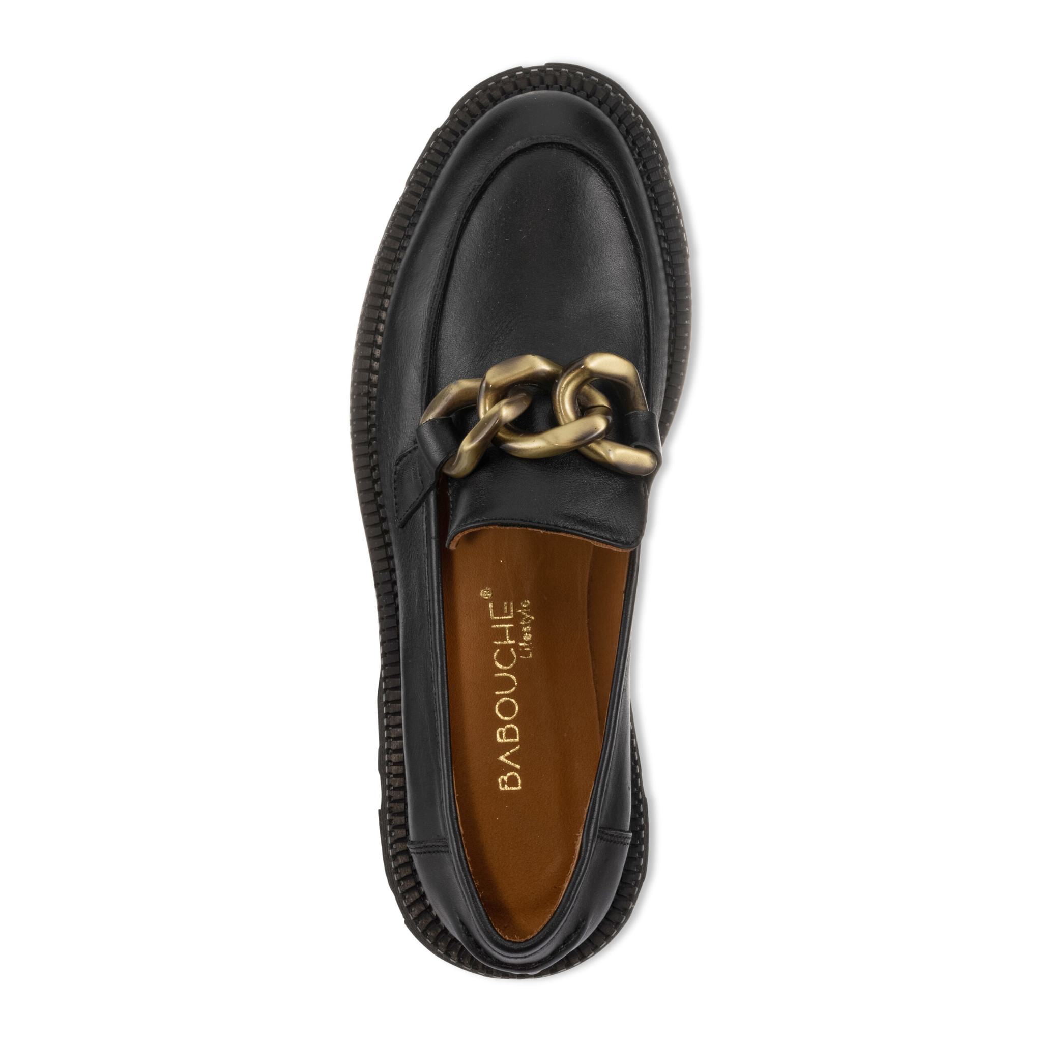 Chunky loafers black