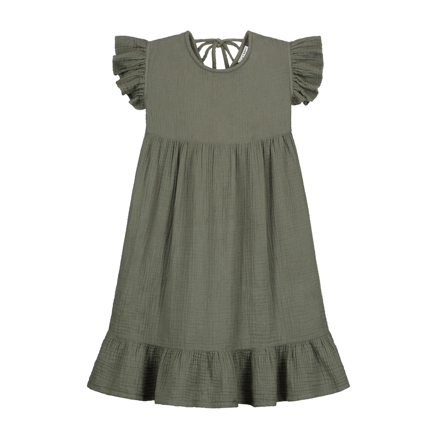 Anais dress sunny green