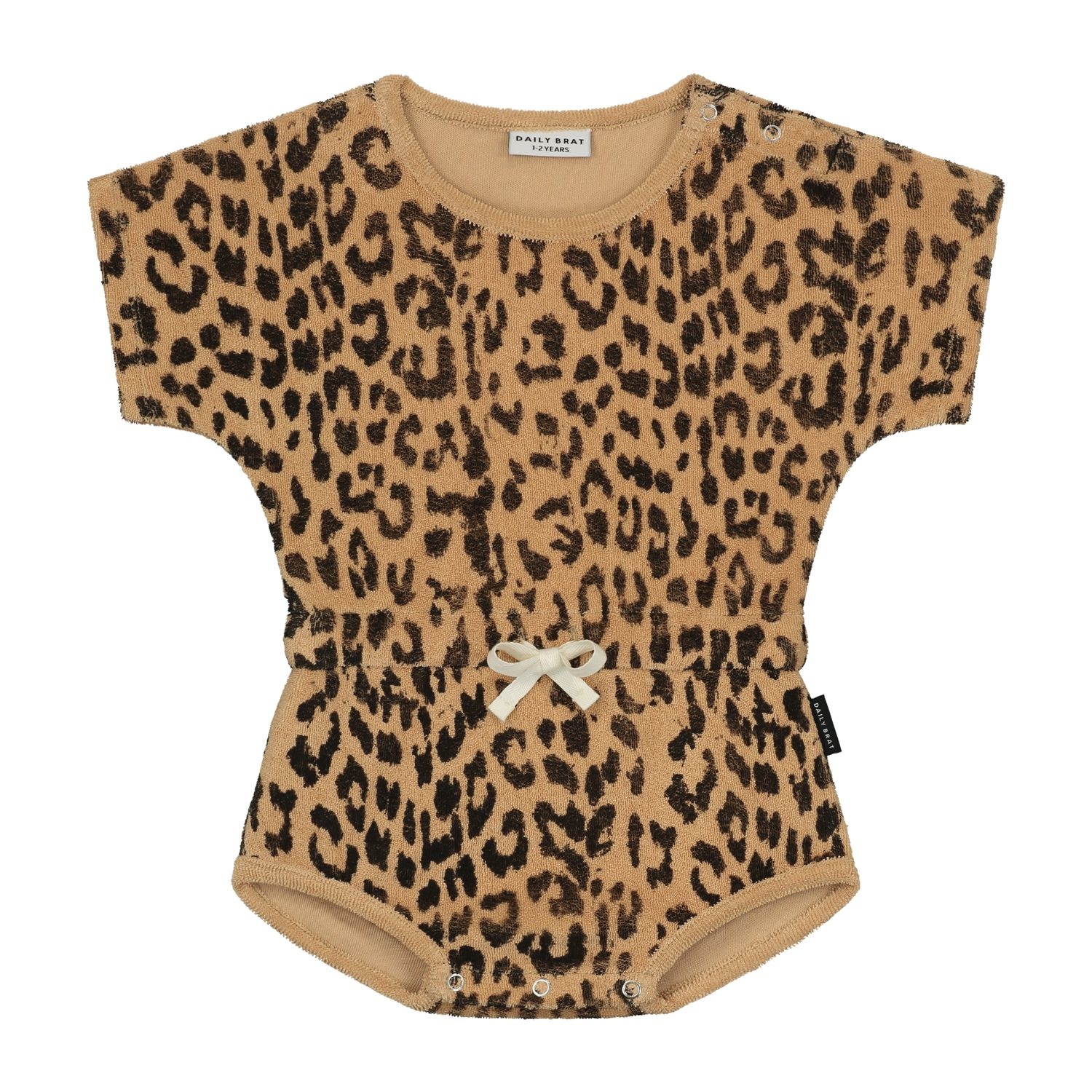Joe leopard suit sand