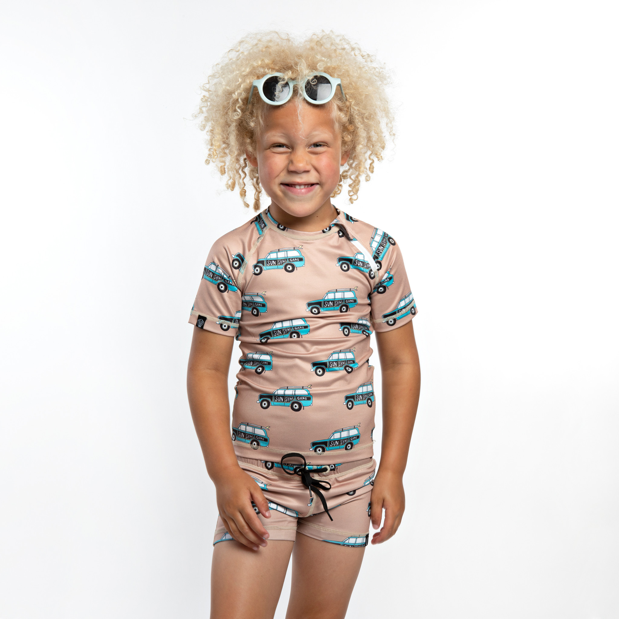 The Sunshine Gang Swimshort Toasted Almond