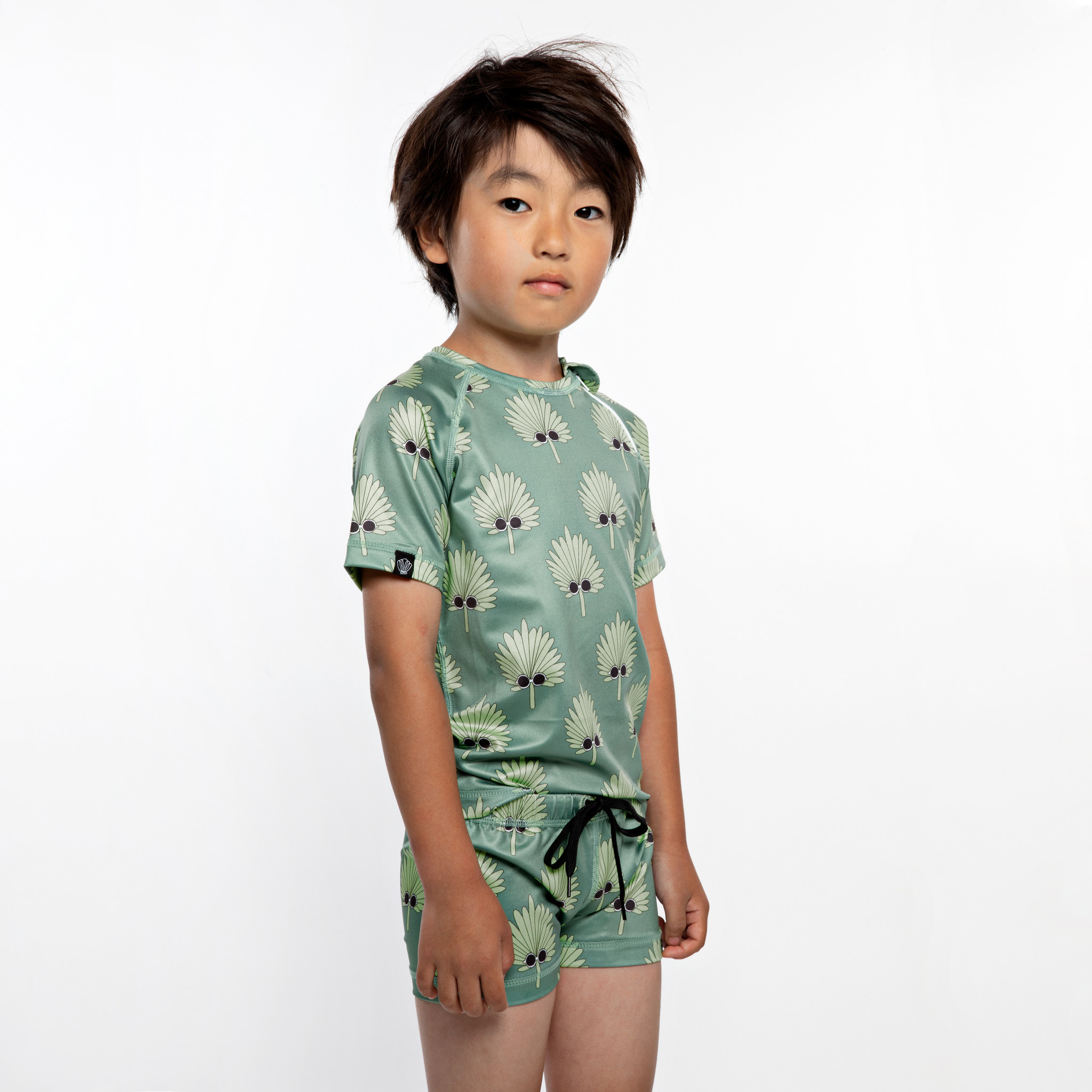 Let It Leaf Tee Basil