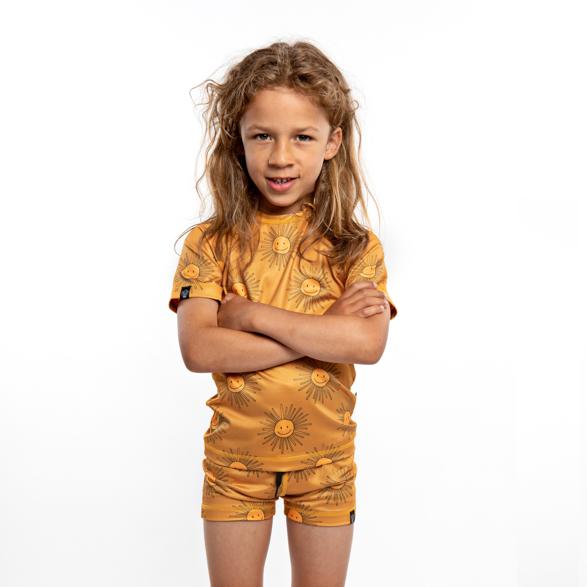 Spread Sunshine Tee Golden Orange