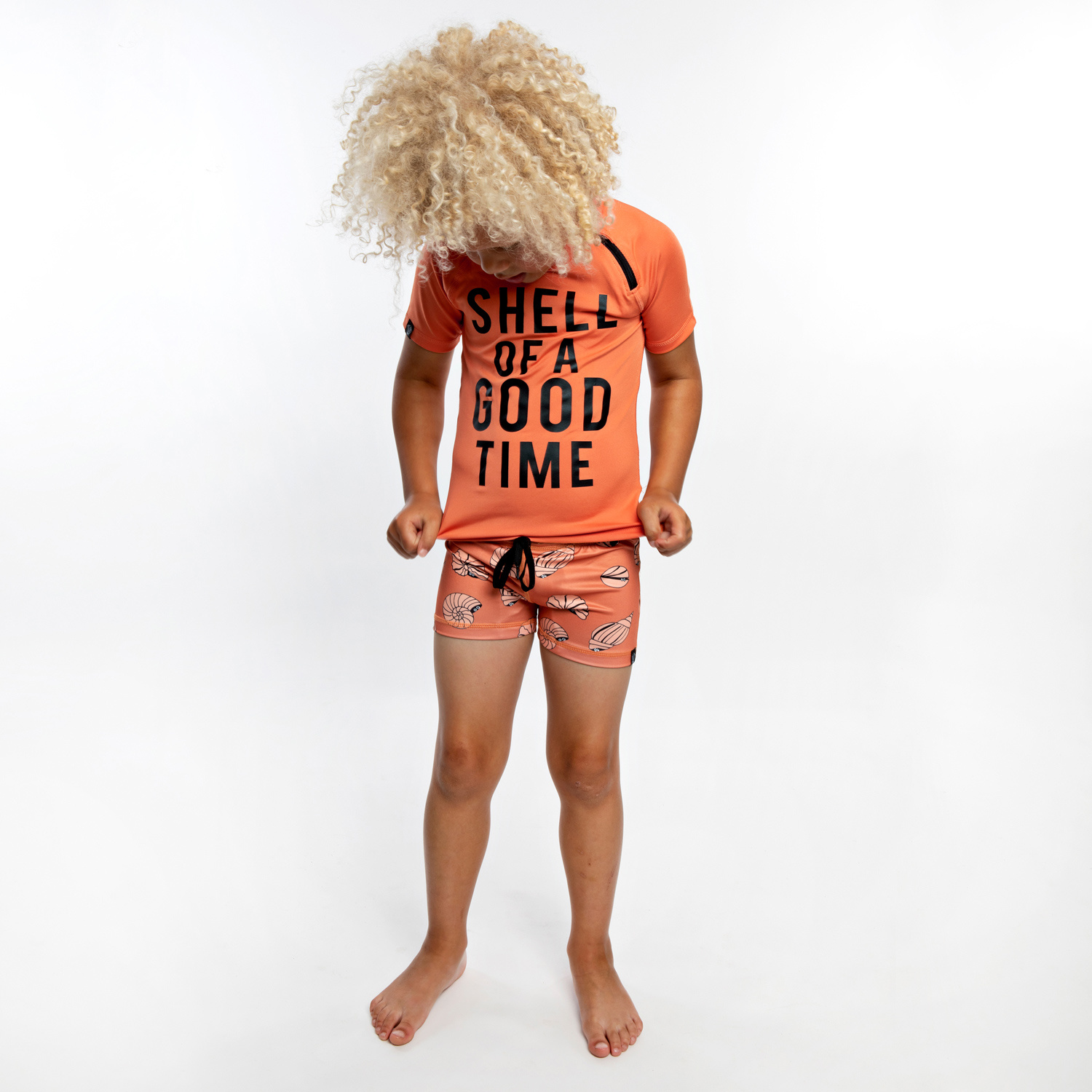 Shello! Swimshort Clay