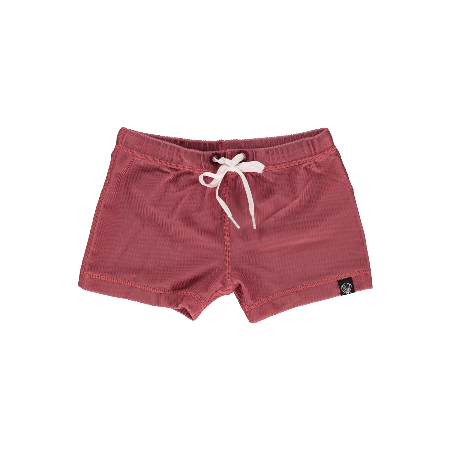 Garnet Ribbed swimshort Garnet