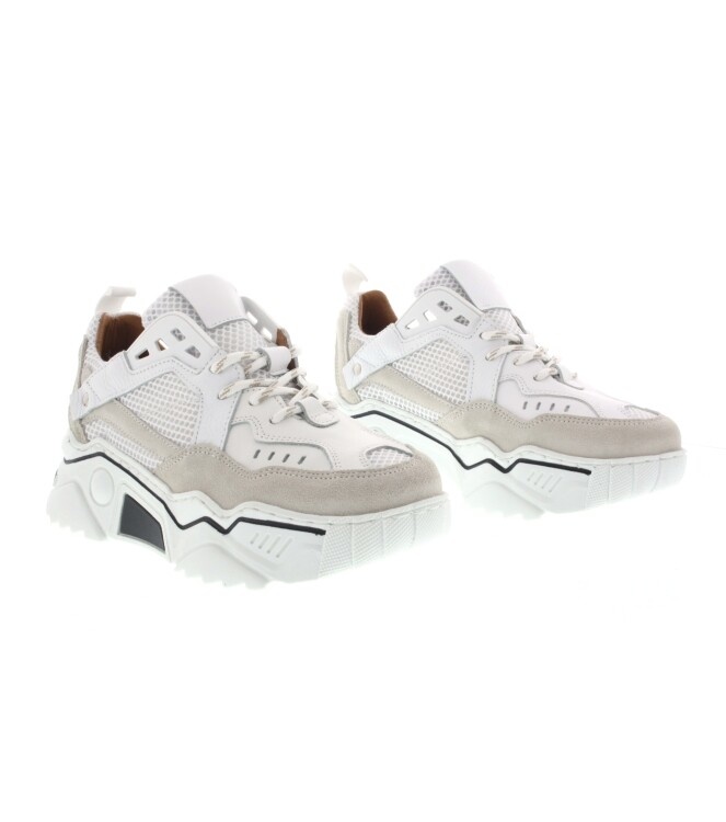 PLUTO - Sneakers | White / Sand