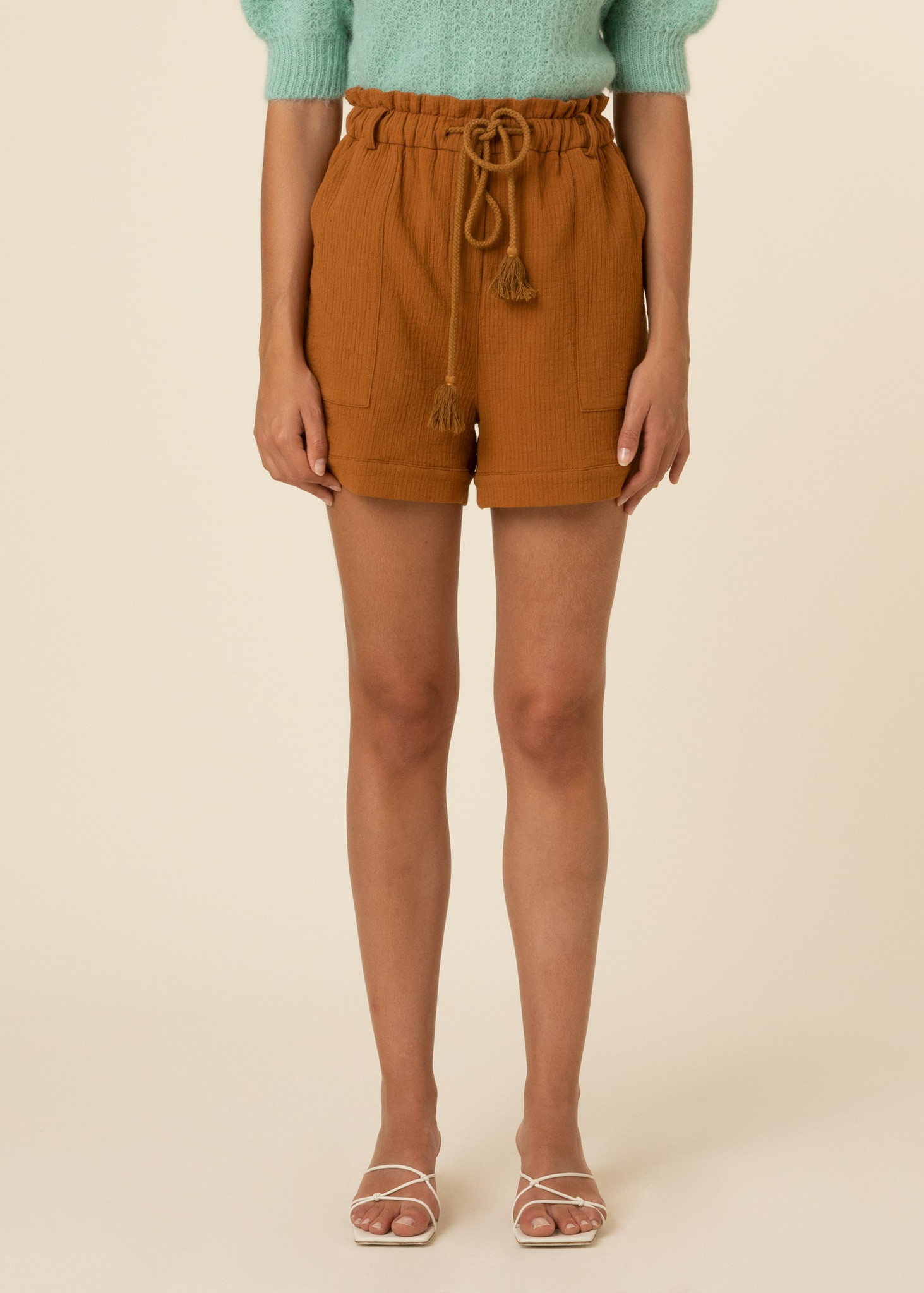 Combi short Kendy Ocre
