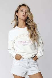 Resort Embro Basic Sweat Off white