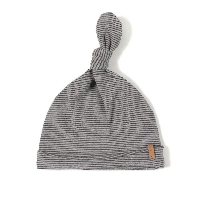Newbie Hat Antracite Stripe