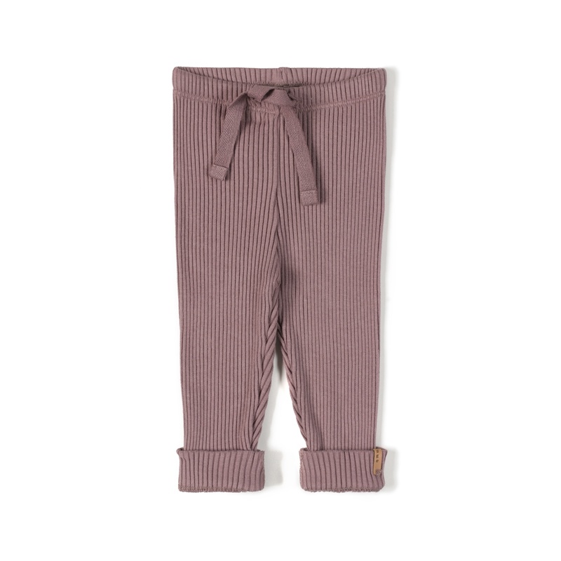 Rib Legging Mauve