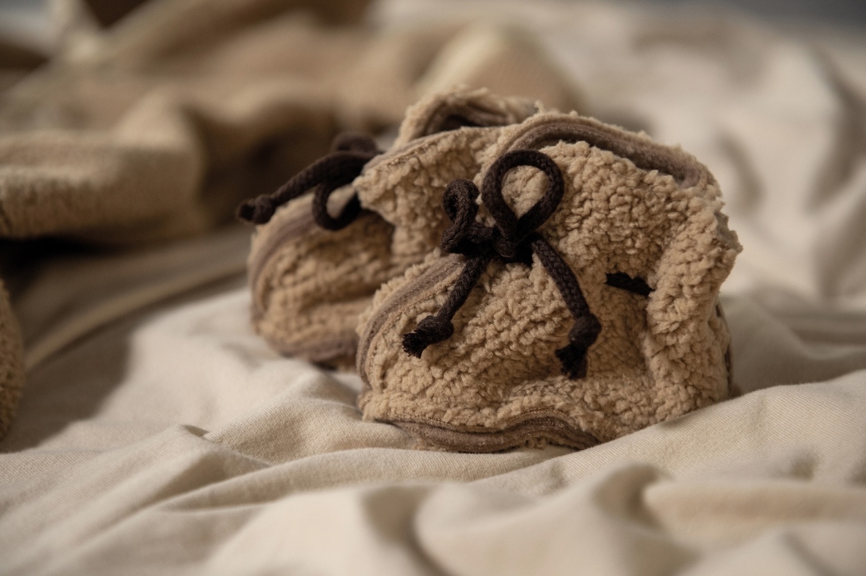 Teddy Booties Camel