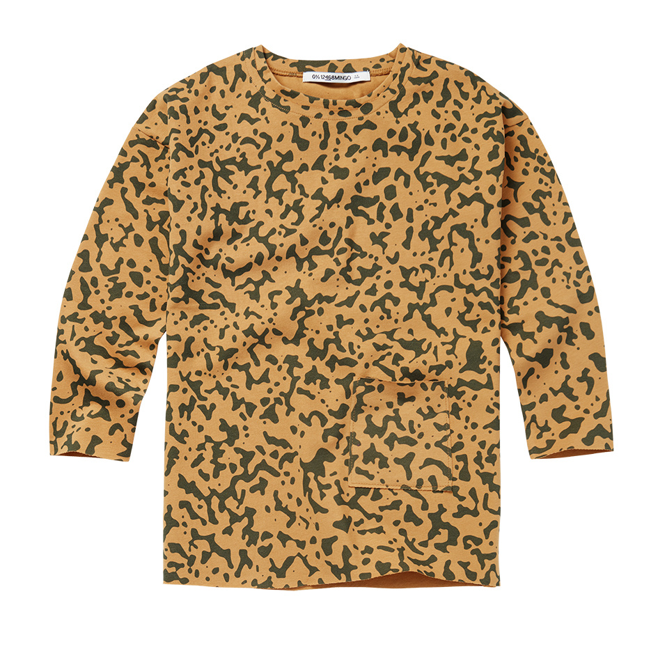 Oversized Longsleeve Speckle Dun