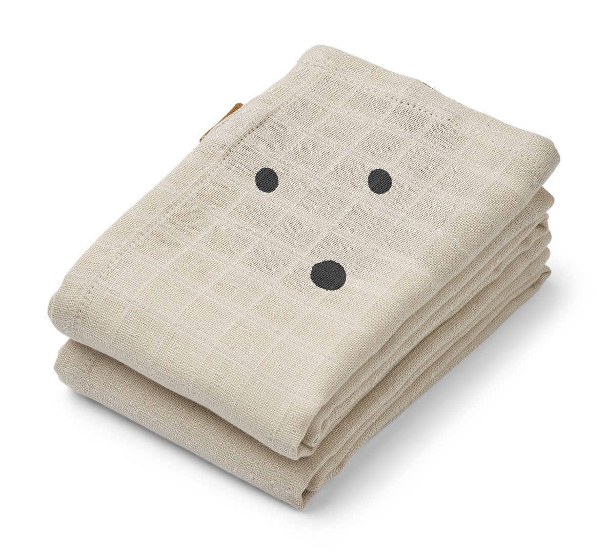 Hannah muslin cloth dog 2-pack 9850 Dog / sandy mix
