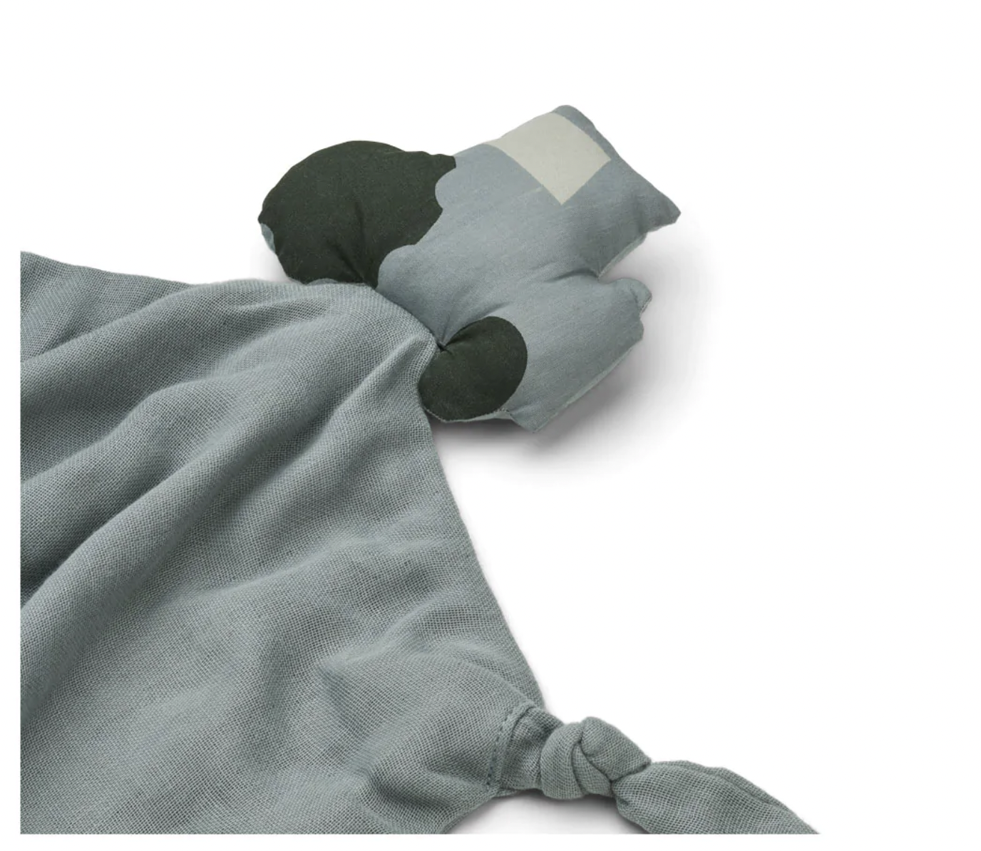 Agnete cuddle cloth 9876 Tractor/Blue fog multi mix