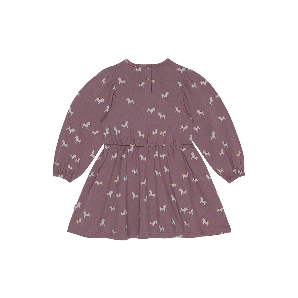Balloon Dress (LS) Plum Dala Horse