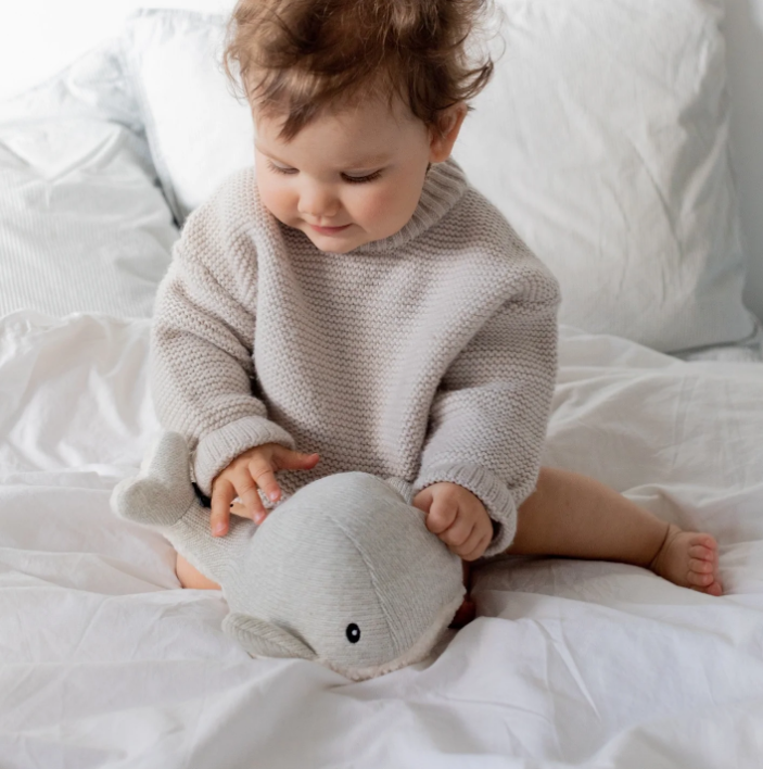Moby (green) Heartbeat comforter