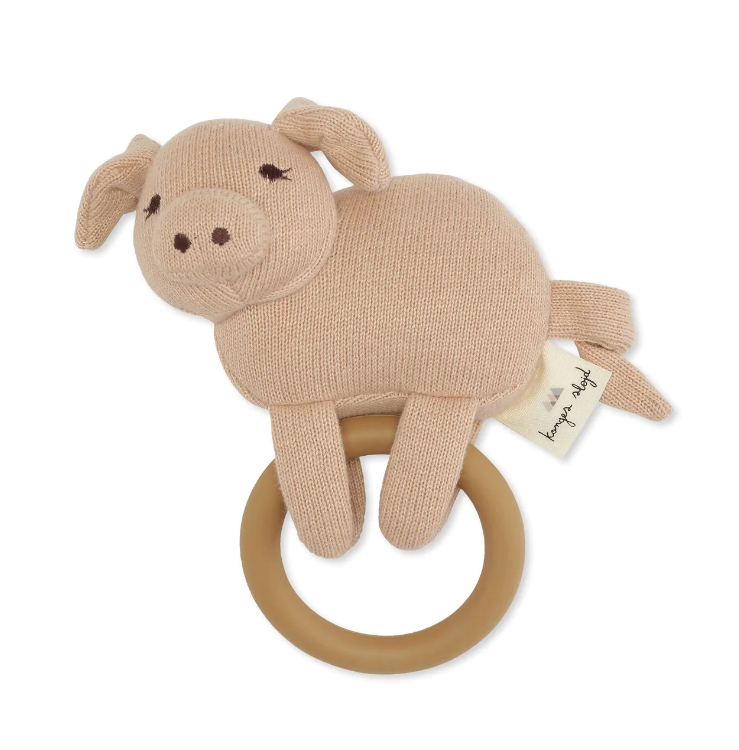 ACTIVITY KNIT RING PIG