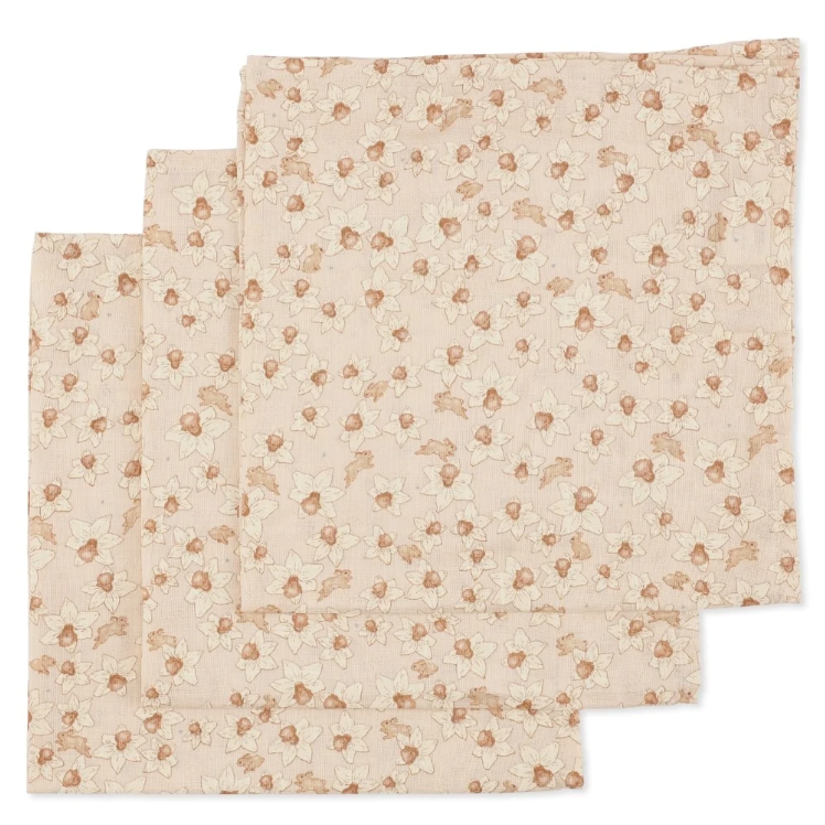 3 pack muslin peekaboo