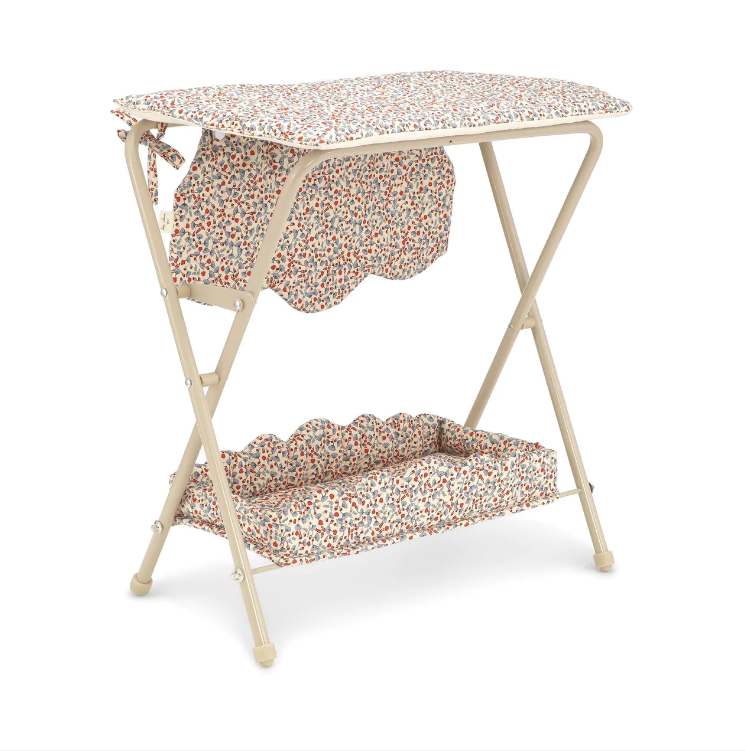 DOLL CHANGING TABLE MARCHE DE FLEUR
