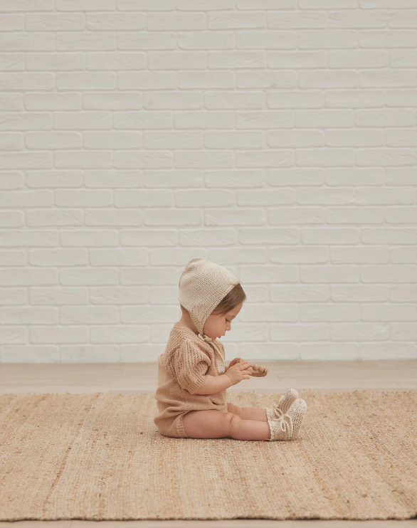 Knit Booties | Natural